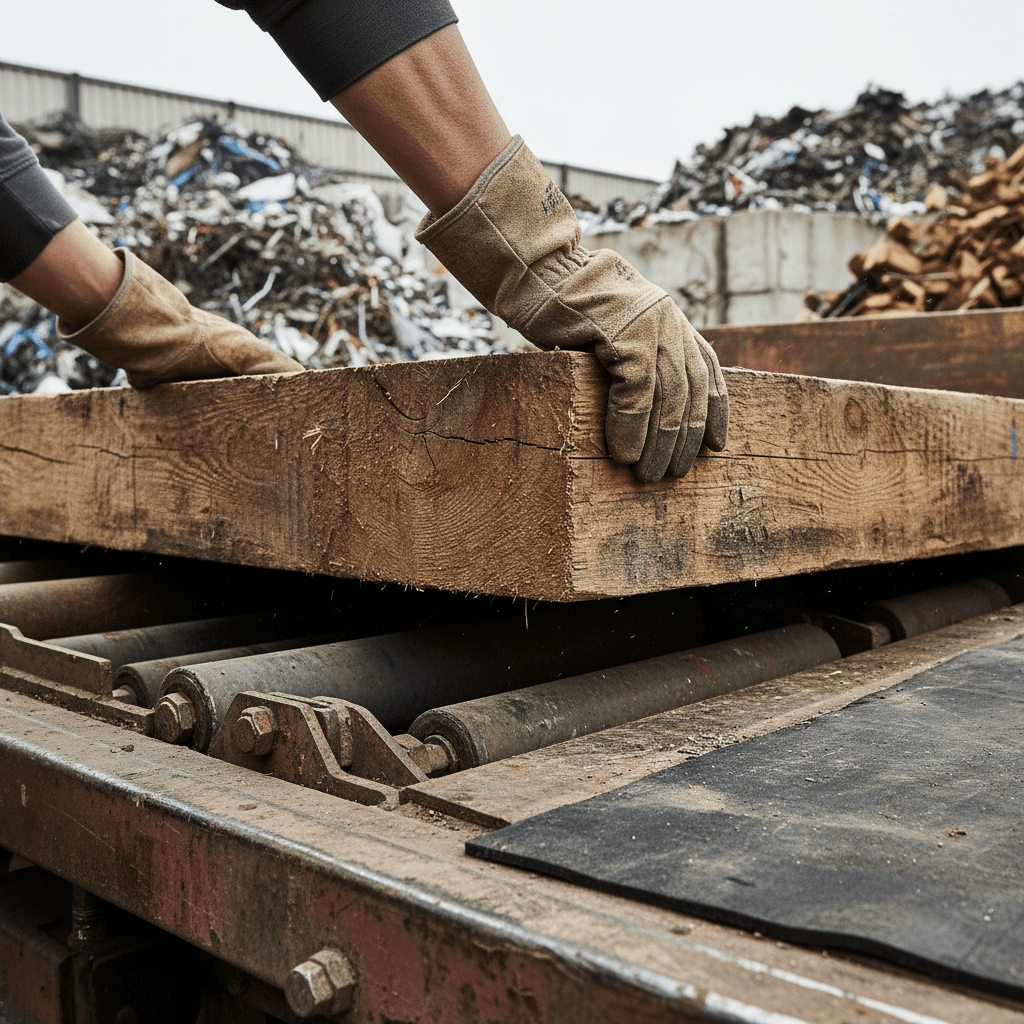 Loading appliance into trailer